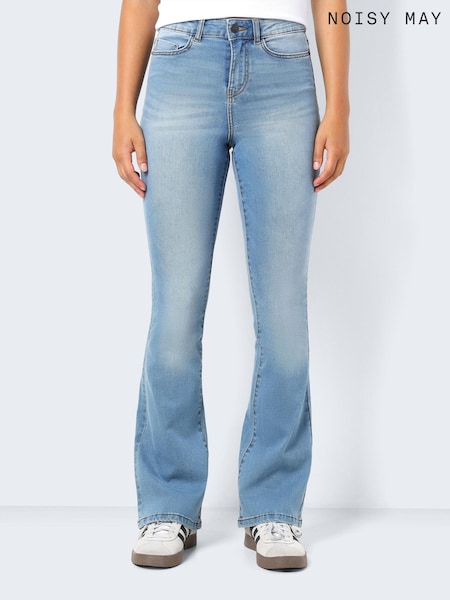 NOISY MAY Blue High Waist Flared Jeans (B10568) | €46