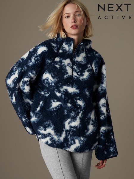 Blue Active Teddy Borg Fleece Jacket (B11412) | €59.50
