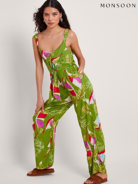 Monsoon Amina Floral Jumpsuit (B11739) | 268 LEI
