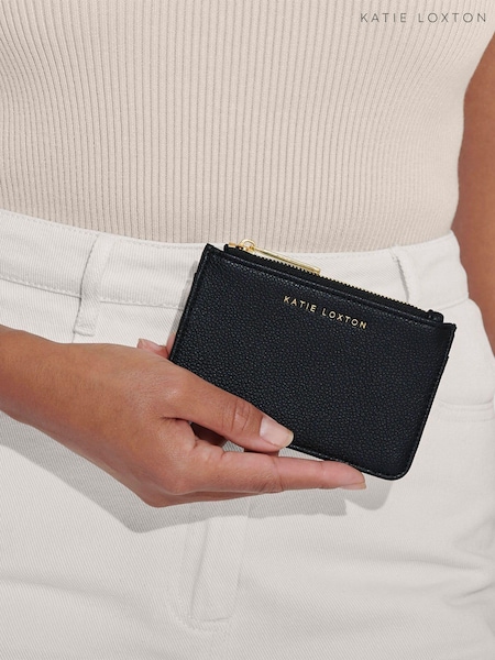 Negru - Katie Loxton Hana Card Holder (B11752) | 70 LEI