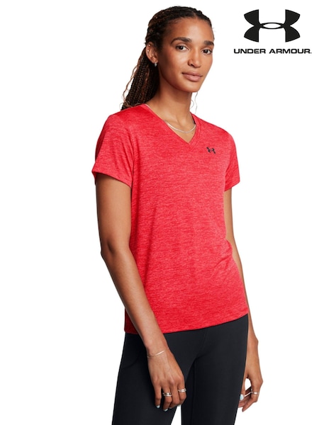 Under Armour Red Tech V-Neck T-Shirt (B12338) | €18