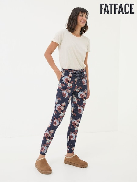 FatFace Ellie Navy Patchwork Pyjama Bottoms (B14013) | €23.50