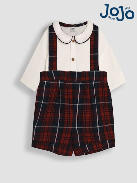 JoJo Maman Bébé 2-Piece Body & Checked Shorts Set (B14070) | 57 €