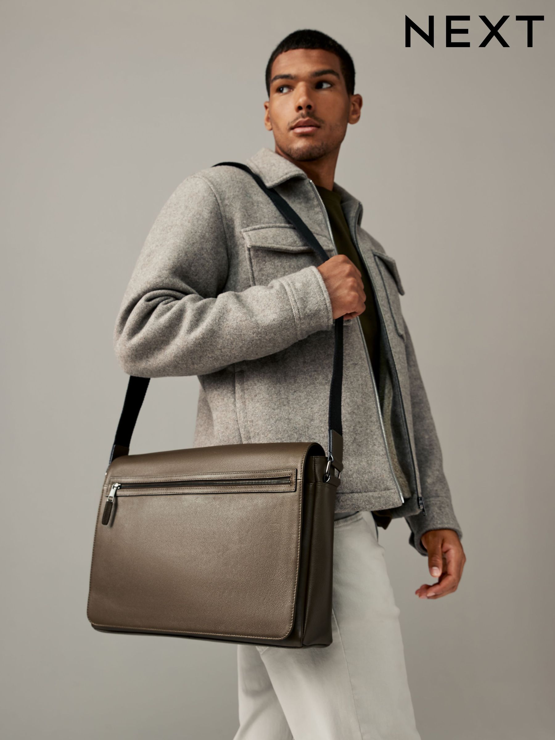 Next mens leather bags hot sale