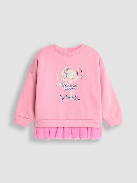 JoJo Maman Bébé Bunny Applique Tulle Frill Sweatshirt (B14221) | 40 €