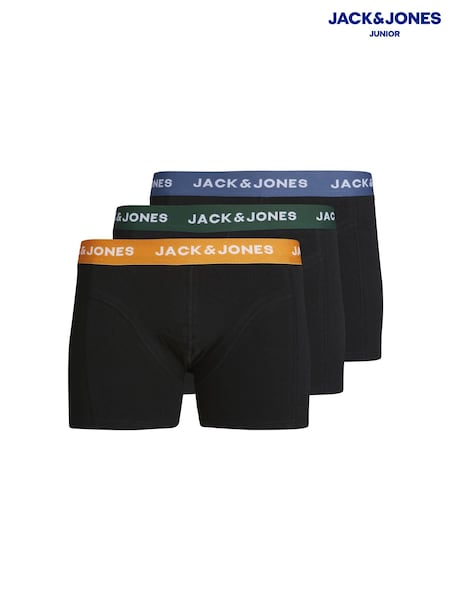 JACK & JONES JUNIOR Green Logo Pack Trunks 3 Pack (B14255) | 30 €