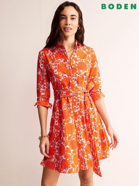 Boden Amy 100% Cotton Short Shirt Dress (B14427) | ‏228 د.إ.‏