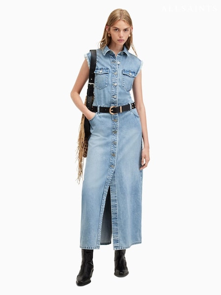 AllSaints Blue Blair Denim Dress (B14463) | €79