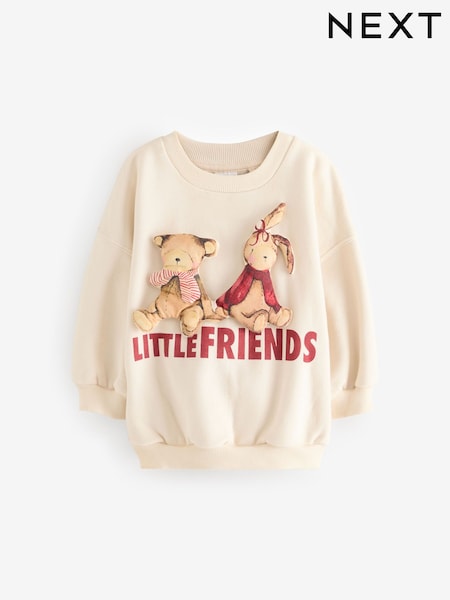 أبيض - Sweatshirt (3mths-7yrs) (B14566) | ‏46 ر.س.‏ - ‏54 ر.س.‏