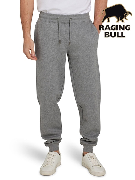 Raging Bull Grey Cuffed Sweatpants (B14605) | €78