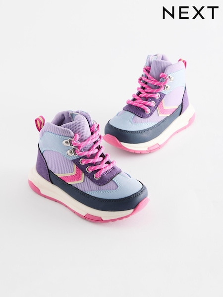 متعدد الألوان - Water Repellent Lace-up Sporty Hiker Boots (B14730) | ‏14 ر.ع.‏ - ‏16 ر.ع.‏