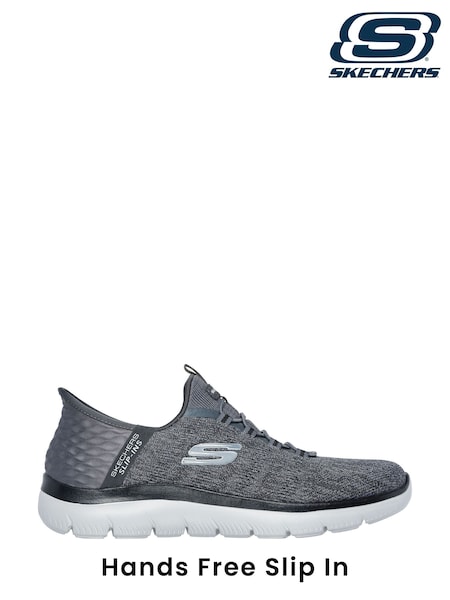 Skechers Blue Mens Slip In Summits Key Pace Trainers (B14955) | EGP4,884