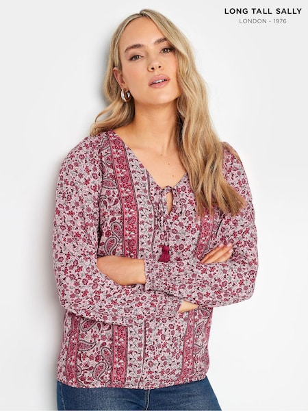 Long Tall Sally Paisley Boho Blouse (B15037) | 47 €