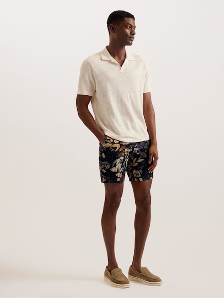 Ted Baker Black Printed Emilios Floral Shorts (B15142) | €54