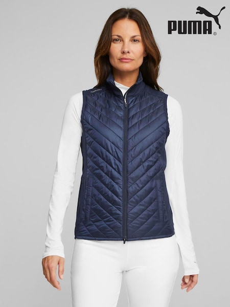 Puma Blue Frost Golf Quilted Womens Vest (B15263) | 272 QAR