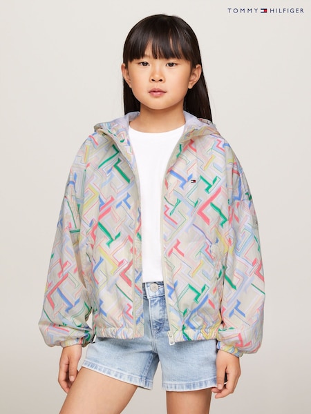 LOGO PRINT WINDBREAKER (B15407) | €70