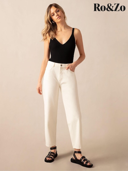 Ro&Zo Rib Knit Vest Top (B15550) | €31