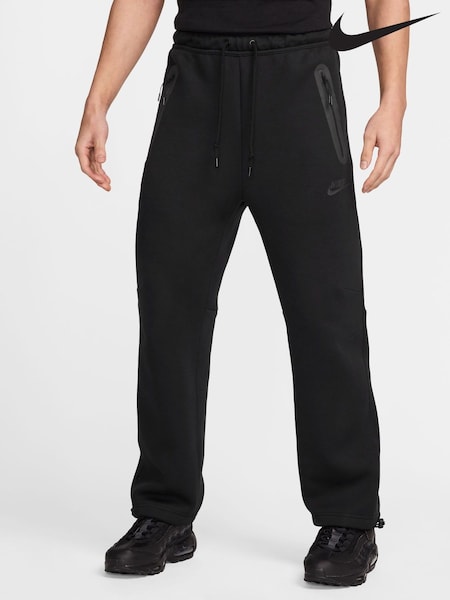 Nike Black Tech Fleece Open Hem Joggers (B15578) | €141