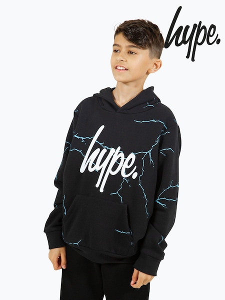 Hype. Boys Lightning Black Hoodie (B15687) | €53
