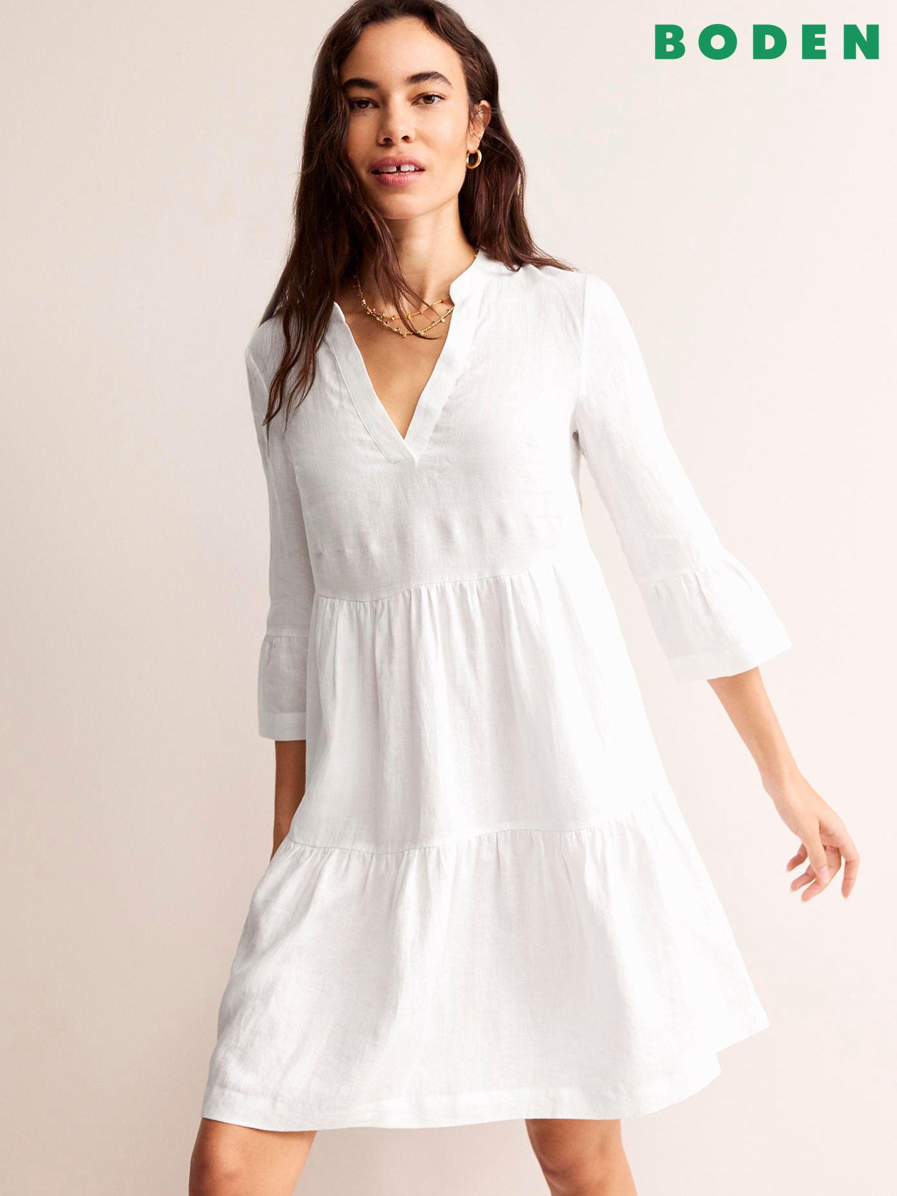 Women s Boden Summer Dress Plain Linen Dresses Next Luxembourg
