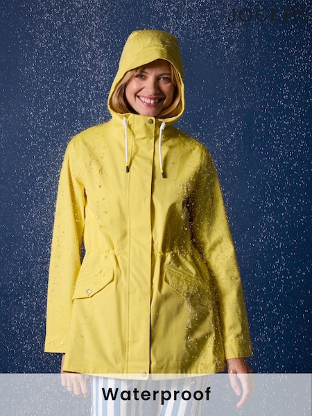 Жовтий - Joules Portwell Waterproof Raincoat With Hood (B15834) | 5 347 грн
