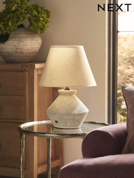 Grey Kineton Large Rechargeable Wireless Table Lamp (B15870) | €99