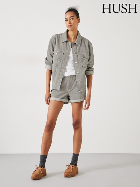 Hush Green Amalia Striped Shorts (B15889) | €31