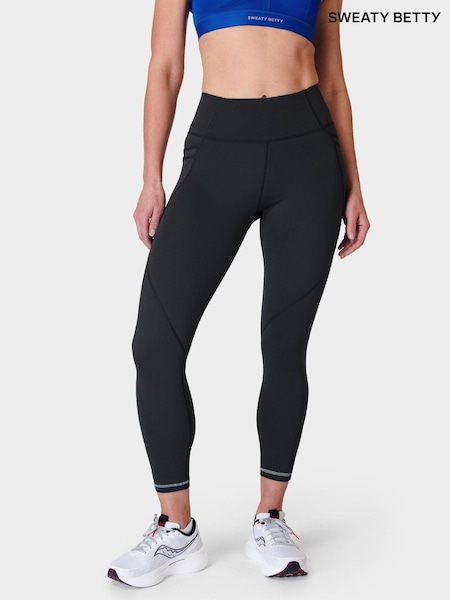 Sweaty Betty Black 7/8 Length Power Pro 7/8 Workout Leggings (B15893) | €125