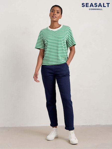 Seasalt Cornwall Blue Waterdance Trousers (B16624) | AED367