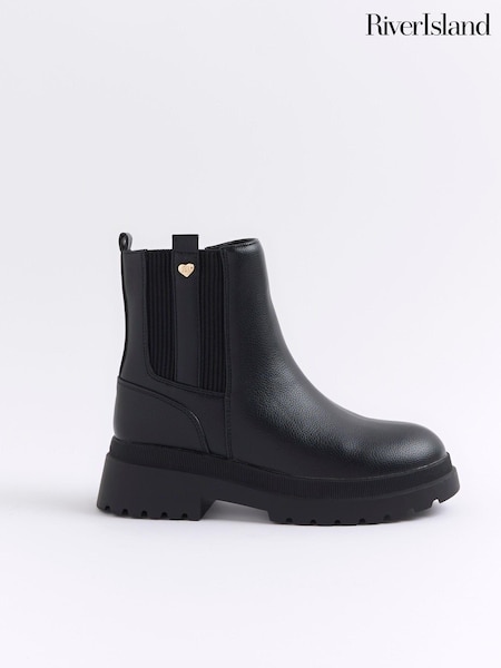 River Island Girls Stud Chelsea Boots (B16633) | 30 €