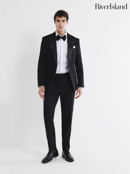 River Island Plain Slim Tux Trousers (B16639) | 69 €