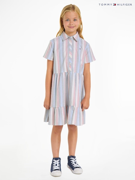 Tommy Hilfiger Red Stripe Shirt Dress (B16814) | €31 - €37