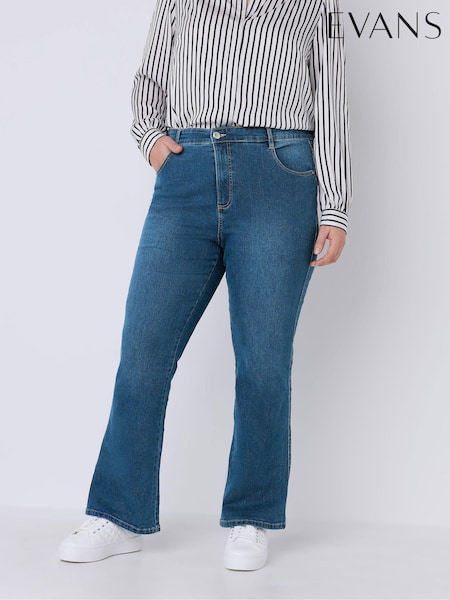 Evans Blue Bootcut Jeans (B16829) | €24