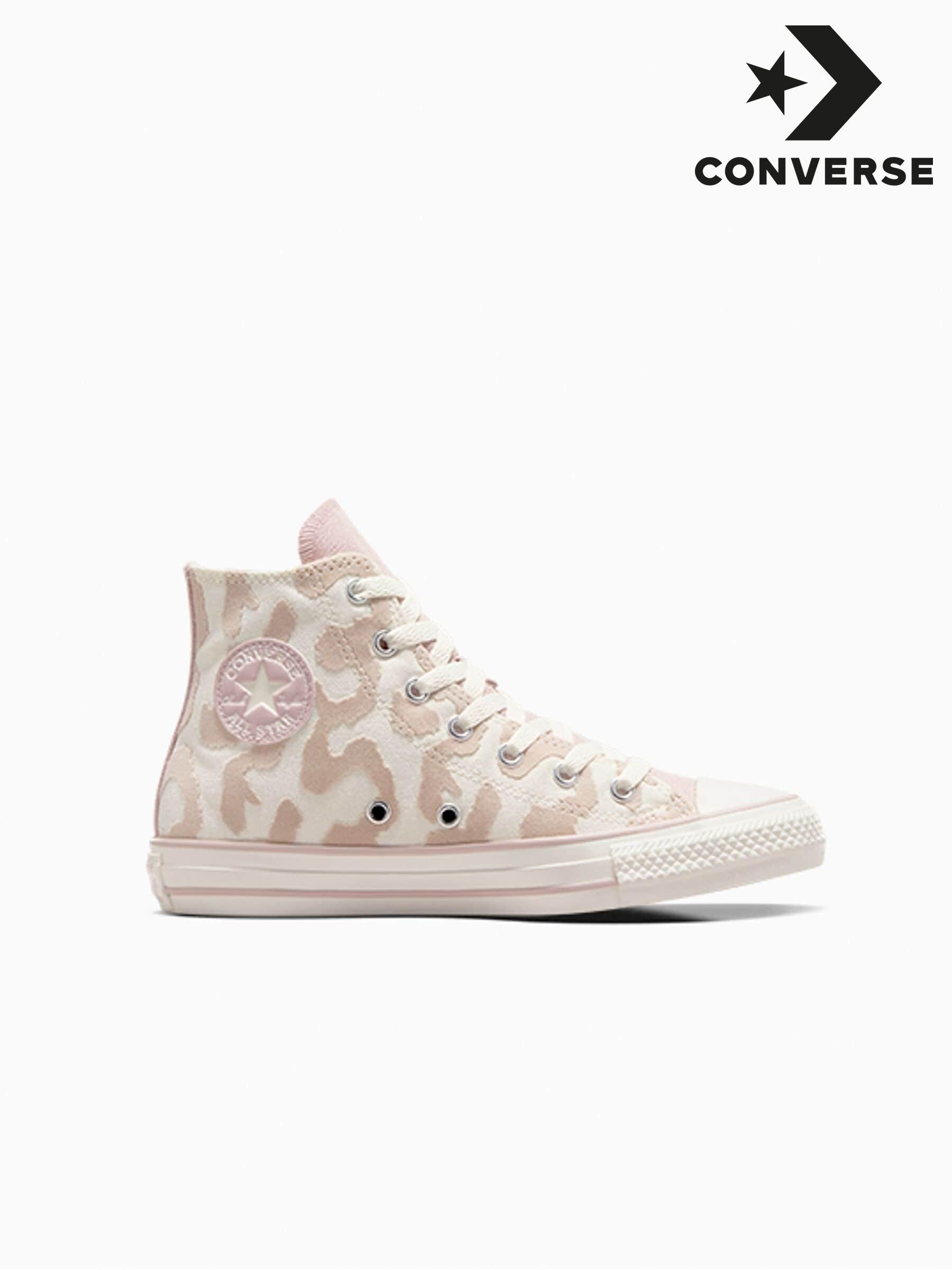 Cream lace converse best sale