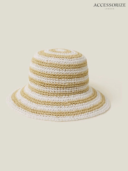 Accessorize Stripe Bucket Hat (B17229) | € 17