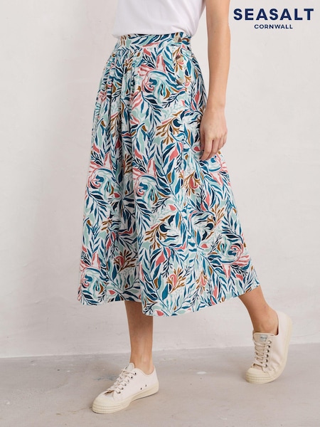 Seasalt Cornwall Multi Cliff Road II Skirt (B17296) | €39