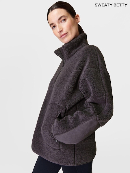 Sweaty Betty Plush Textured Half Zip Fleece (B17403) | € 85