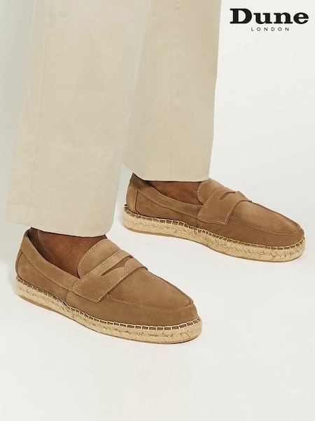 Maro - Dune London Barrios Premium Penny Espadrilles (B17711) | 411 LEI