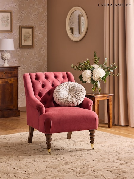 Laura Ashley Launton Rosewood Red Ropsley Accent Chair (B17739) | €536