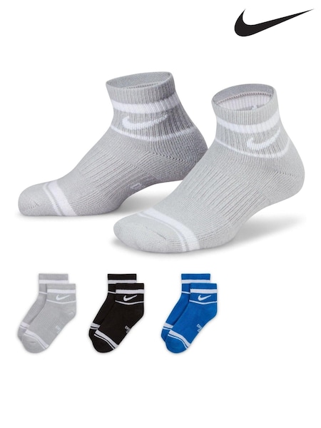 Nike Everyday Cushioned Ankle 100% Cotton Socks 3 Pack (B20008) | 8 €