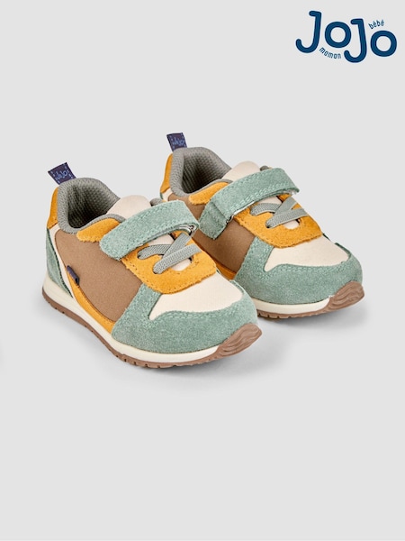 JoJo Maman Bébé Multi Riptape Trainers (B20161) | €45 - €49