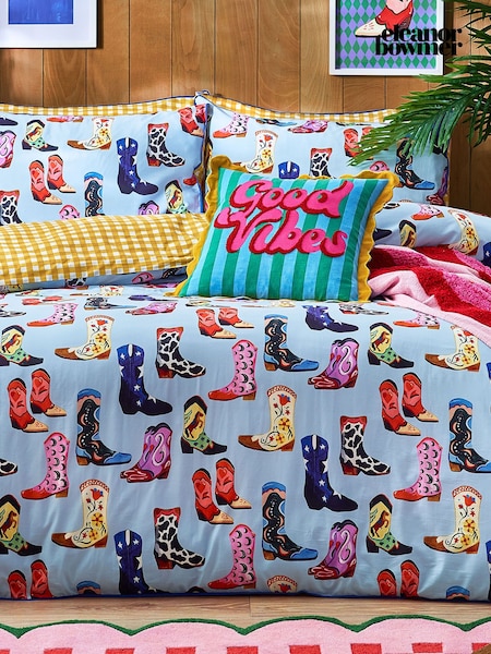 Eleanor Bowmer Rodeo Check 180 Thread Count Duvet Cover and Pillowcase Set (B20172) | €60 - €99