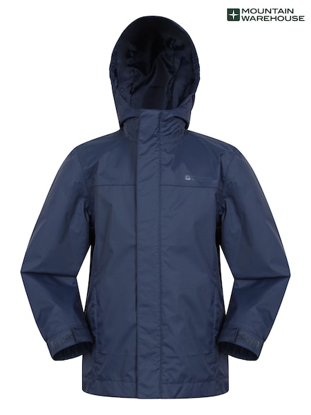 أزرق داكن - Mountain Warehouse Kids Torrent Waterproof Jacket (B20296) | ‏151 د.إ.‏