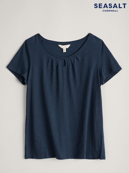 Seasalt Cornwall Blue Appletree T-Shirt (B20868) | 139 QAR