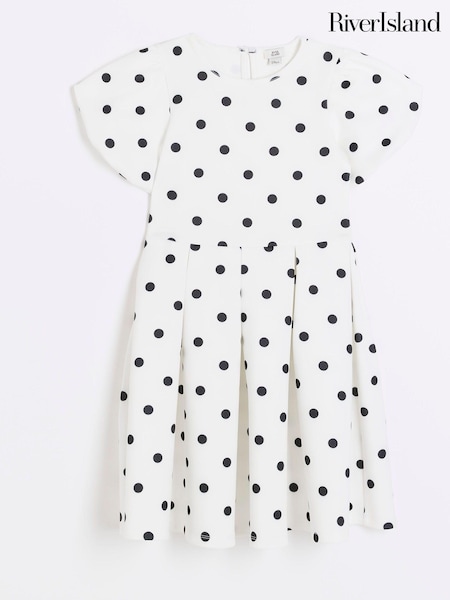River Island Girls Polka Dot Dress (B20908) | 116 LEI