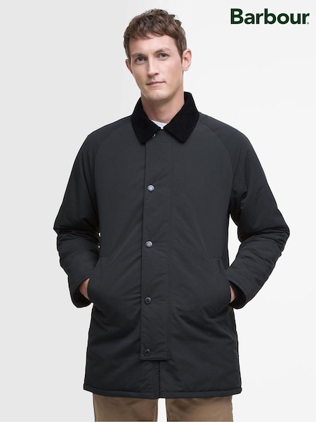 Barbour® Black Winter Wadded Showerproof Trench Jacket (B21208) | €179