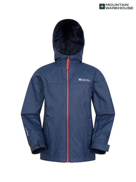 Mountain Warehouse Navy Blue Kids Torrent Waterproof Jacket (B21461) | €46