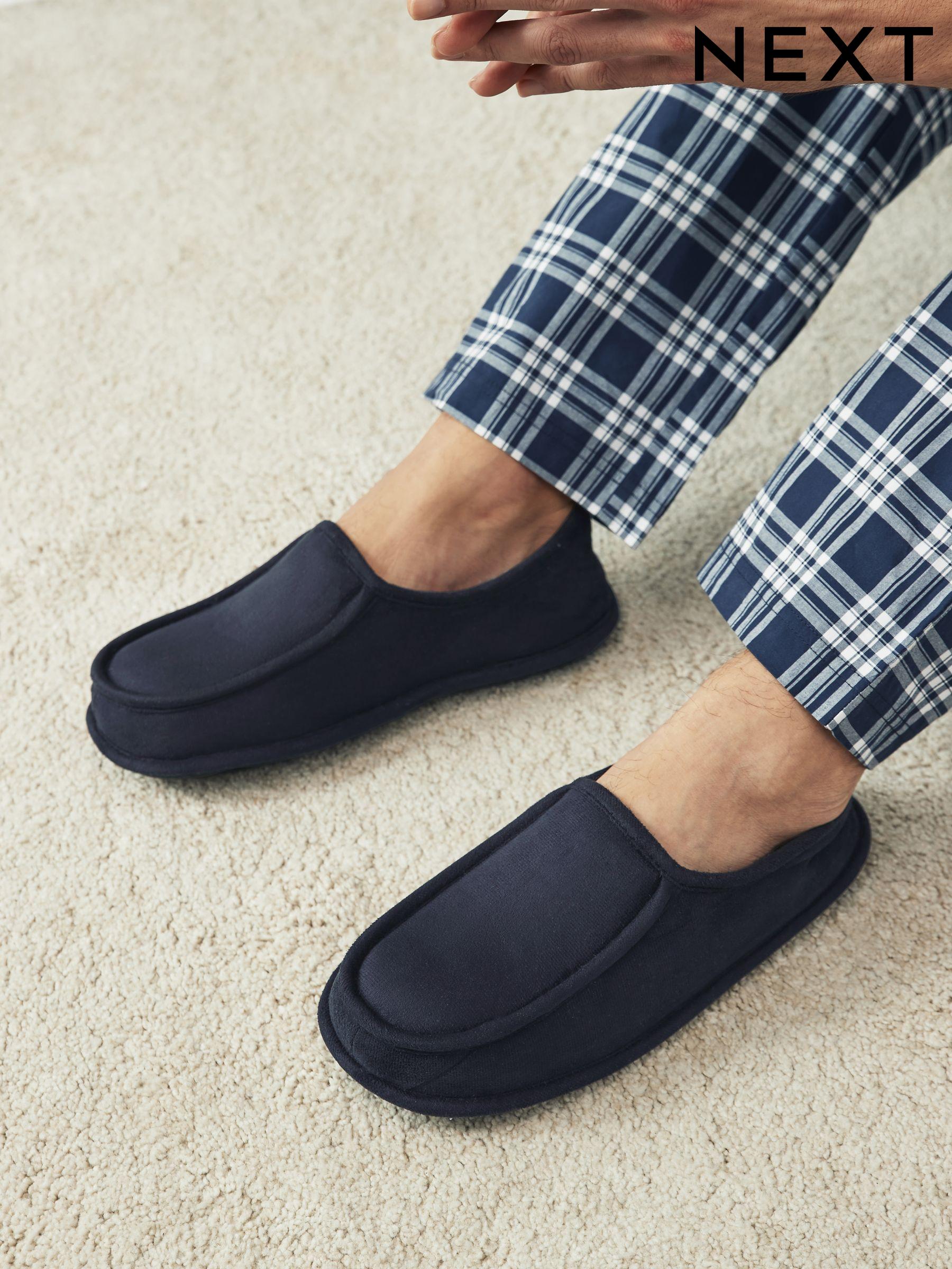 Next mens slippers shop