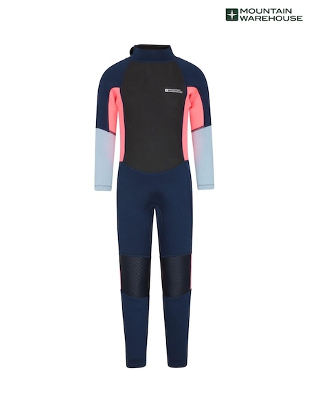 Mountain Warehouse Pink Kids Full Length 2.5mm Neoprene Wetsuit (B21625) | kr785