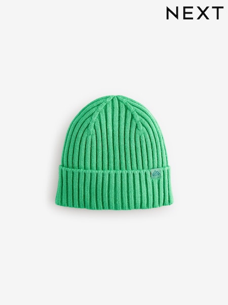 Živo zelena - Knitted Beanie Hat (1-16yrs) (B21629) | € 4 - € 7